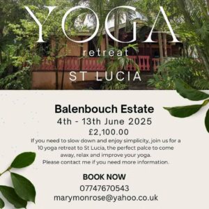 Sivananda and Ashtanga Yoga Retreats in the caribbean St Lucia